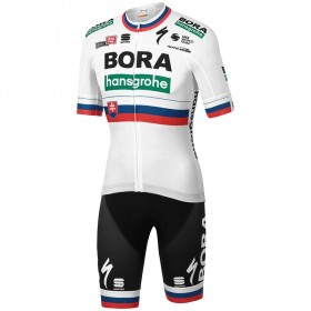 Set Kurzarmtrikot + Trägerhose 2020 BORA-hansgrohe Slowakischer Meister N001